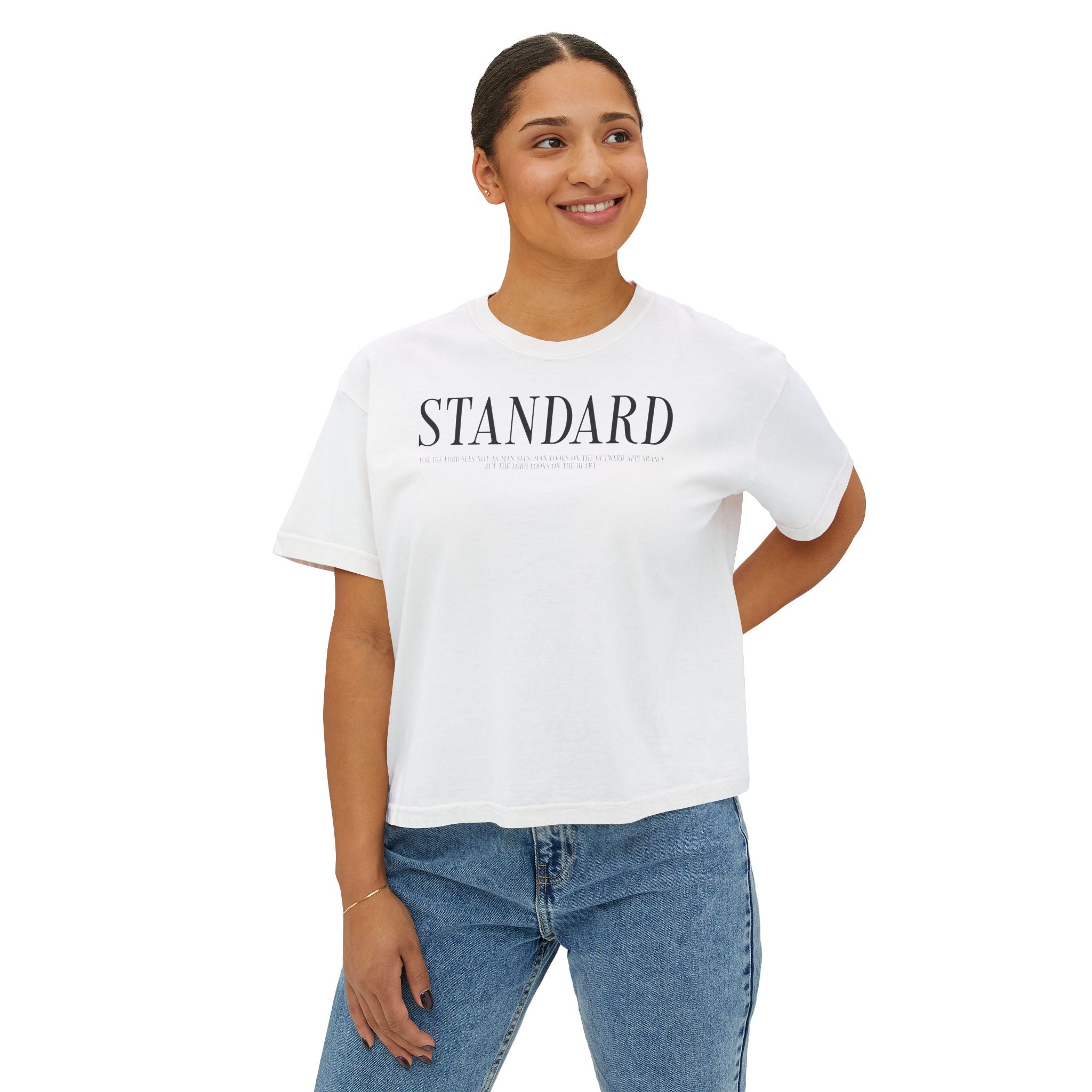 STANDARD Womens Boxy Tee!