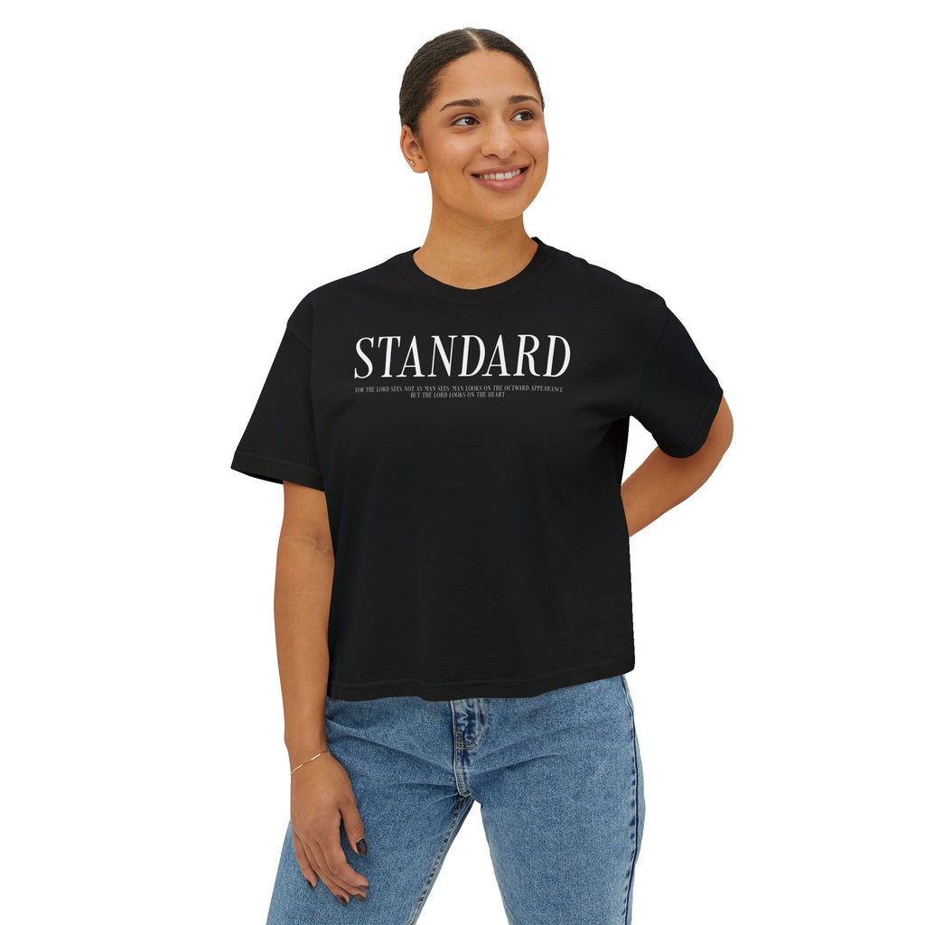 STANDARD Womens Boxy Tee!