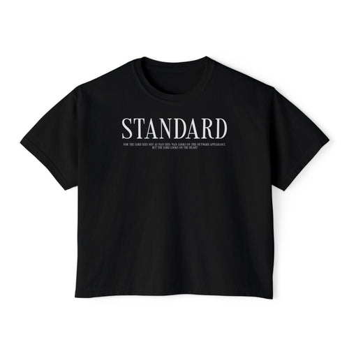STANDARD Womens Boxy Tee!